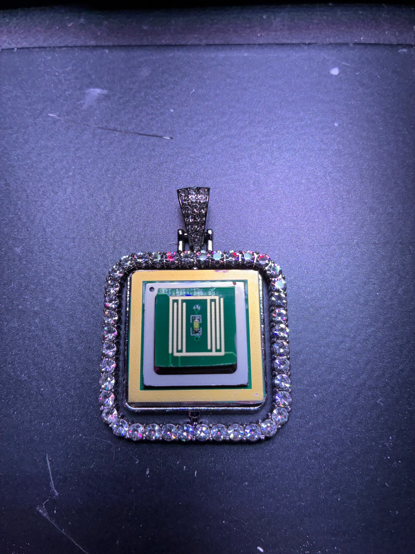 Gemgold chip custom pendant